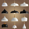 Image of Lampes suspendu Aluminium luminaire en bois