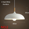 Image of Lampes suspendu Aluminium luminaire en bois