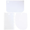 Image of Spatule De Glaçage Et De Décoration Gateau (3 Pièces) - Blanc