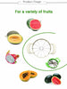 Image of Trancheuse/coupeuse De Pastèque Et Melon Pour 12 Tranches Parfaites - Cuisine