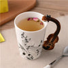 Image of Tasse À Motif Note De Musique - Violon 1