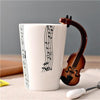 Image of Tasse À Motif Note De Musique - Violon 2