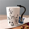 Image of Tasse À Motif Note De Musique - Guitare 1