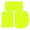 Image of Spatule De Glaçage Et De Décoration Gateau (3 Pièces) - Vert