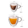 Image of Tasse Transparent En Forme De Coeur