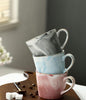 Image of Mug Mr Et Mrs En Porcelaine (Style Marbre)