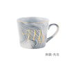 Image of Mug Mr Et Mrs En Porcelaine (Style Marbre) - Mr Gris / 301-400Ml